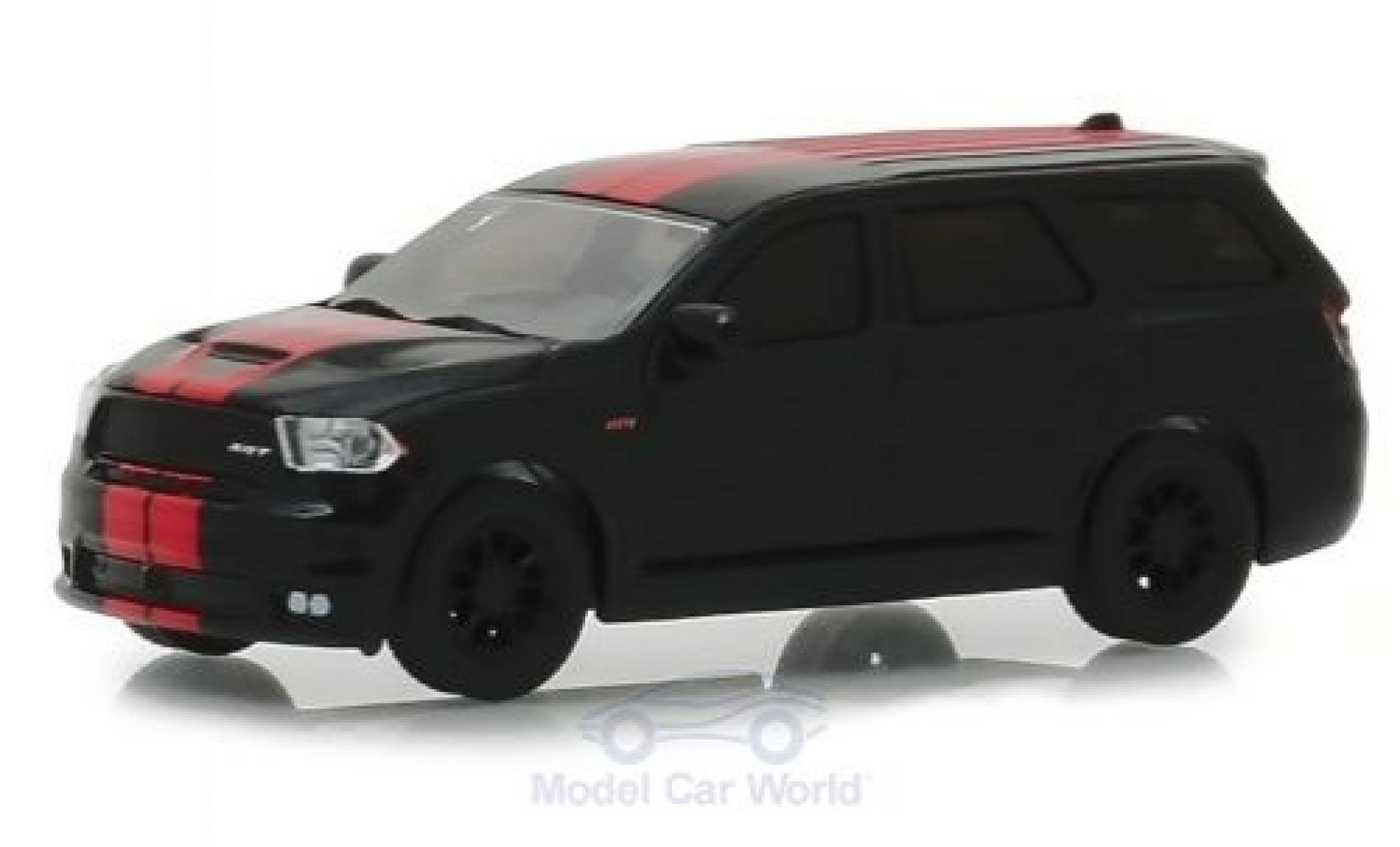 Dodge Durango 1/64 Greenlight SRT 392 nero/rosso 2018 modellino in miniatura