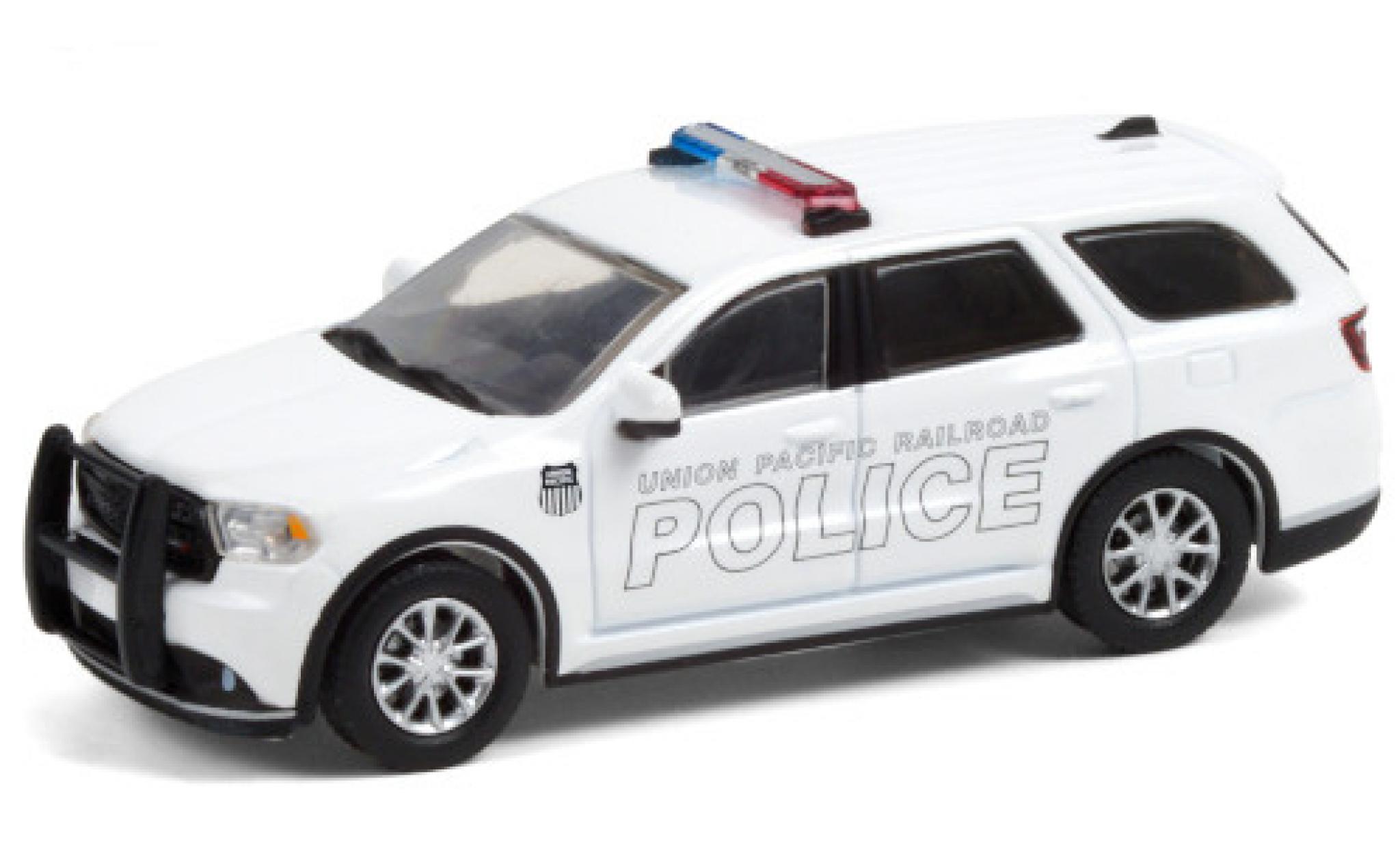 Dodge Durango 1/64 Greenlight Union Pacific Police Department 2018 Railroad Police Polizei (USA) modellino in miniatura