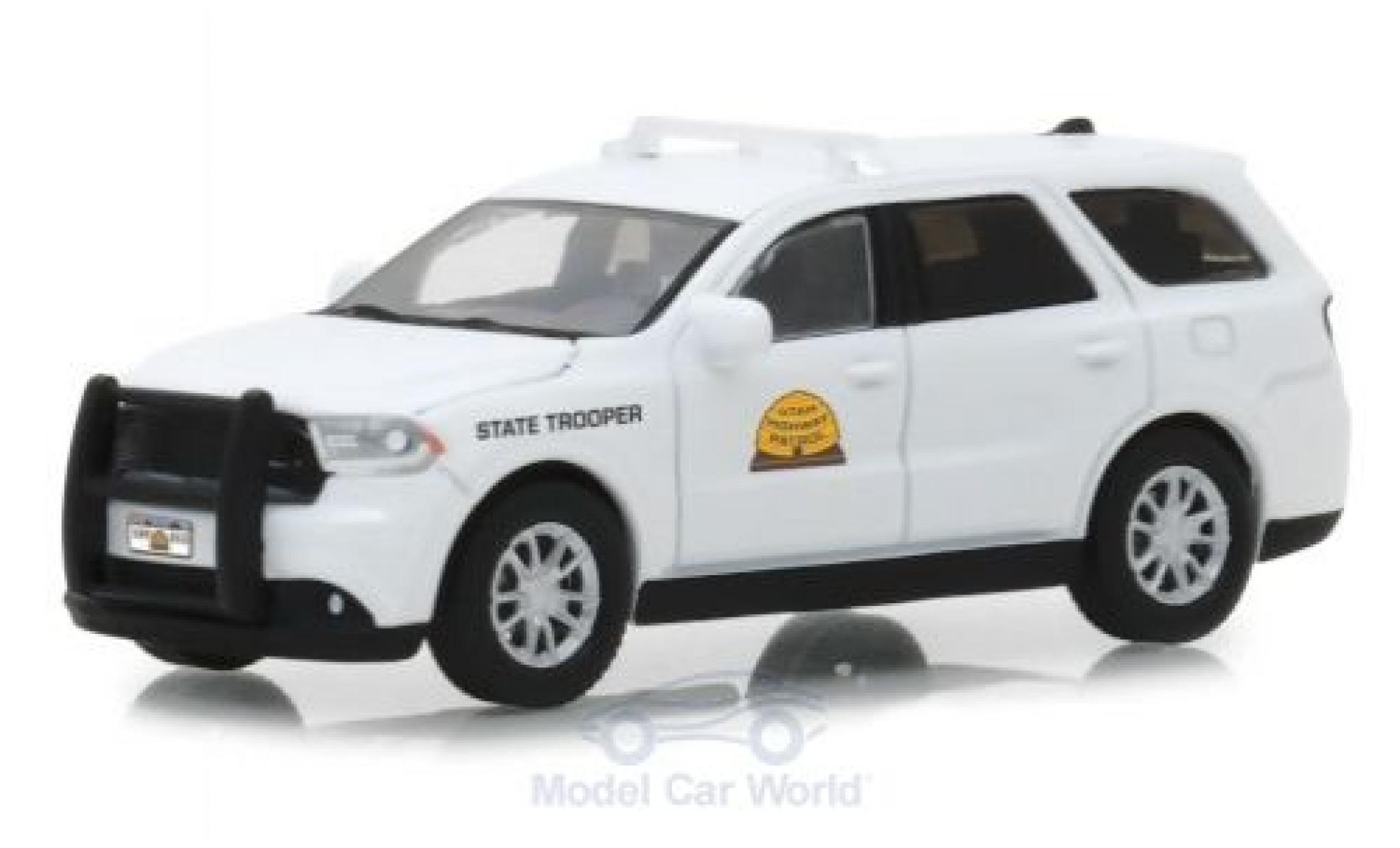 Dodge Durango 1/64 Greenlight Utah Highway Patrol 2017 modellino in miniatura