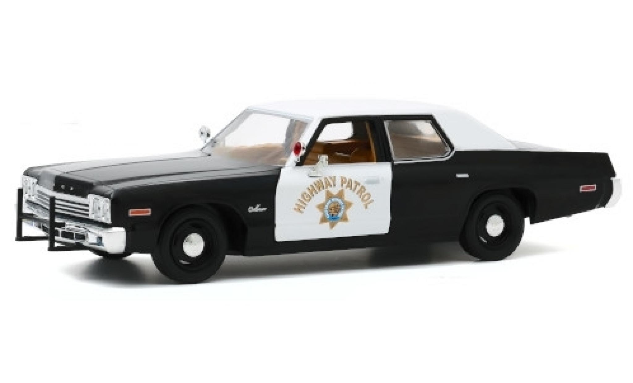 Dodge Monaco 1/24 Greenlight California Highway Patrol 1974 modellino in miniatura