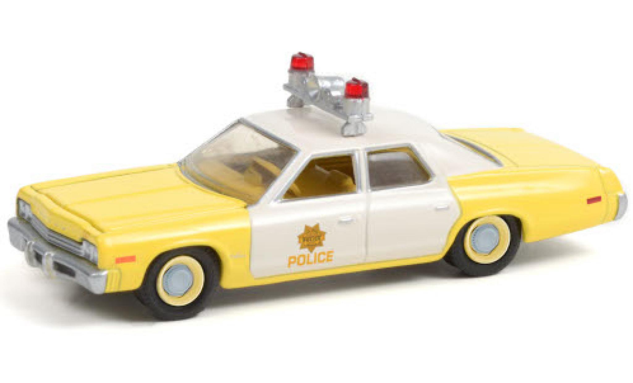 Dodge Monaco 1/64 Greenlight Las Vegas Metropolitan Police 1974 modellino in miniatura