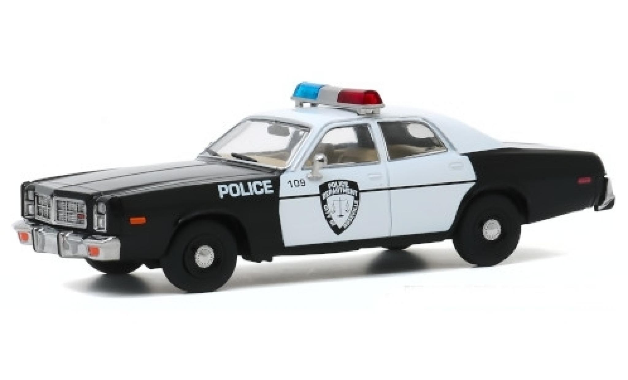 Dodge Monaco 1/43 Greenlight Roseville Police Department 1977 modellino in miniatura