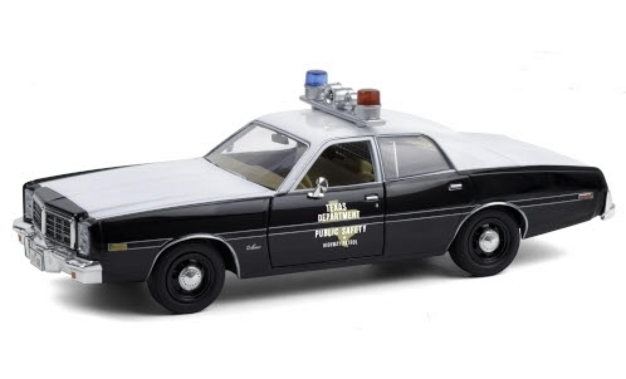 Dodge Monaco 1/24 Greenlight Texas Highway Patrol 1977 modellino in miniatura