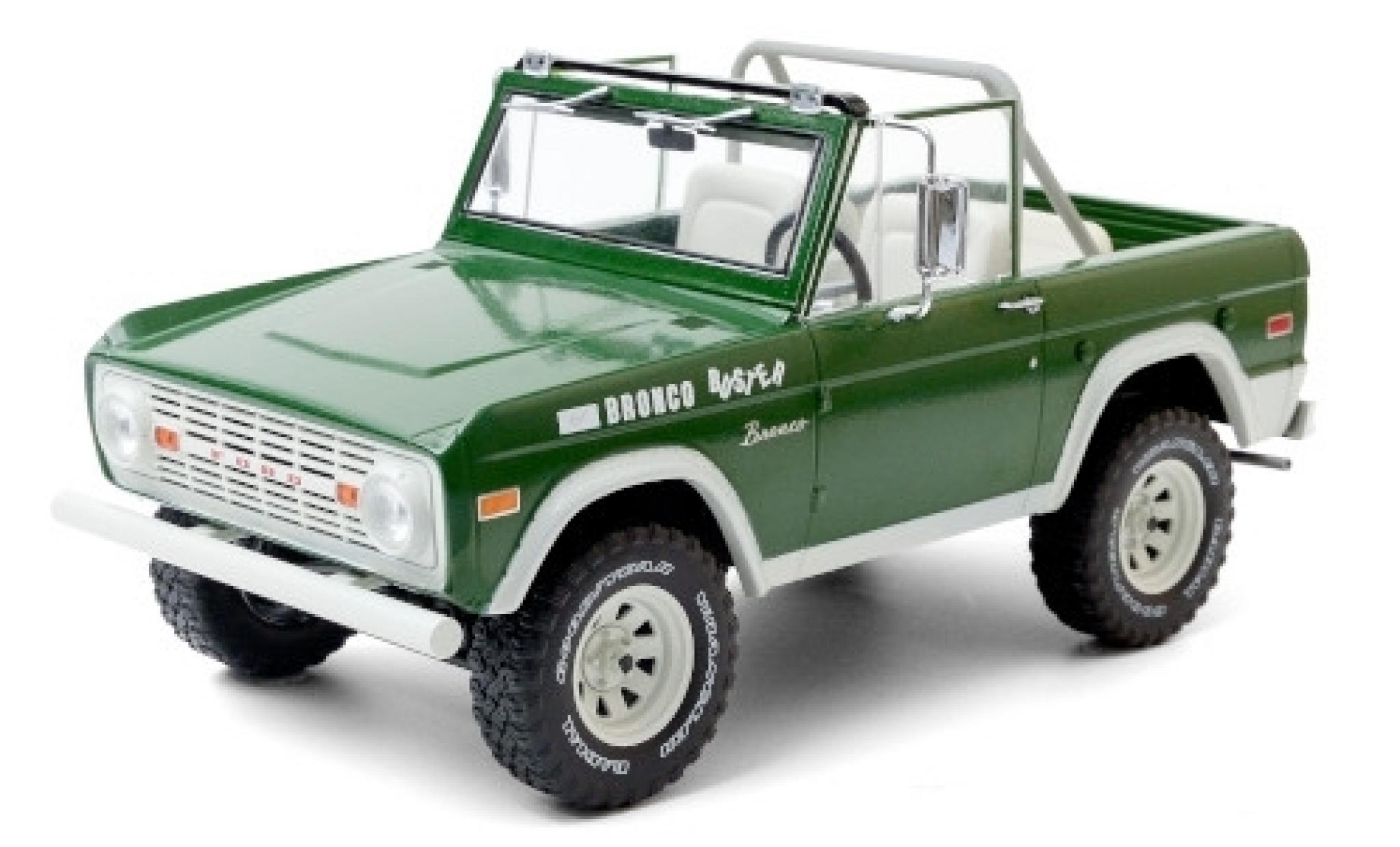 Ford Bronco 1/18 Greenlight Buster Smokey and the Bandit 1970 Ein ausgekochtes Schlitzohr modellino in miniatura