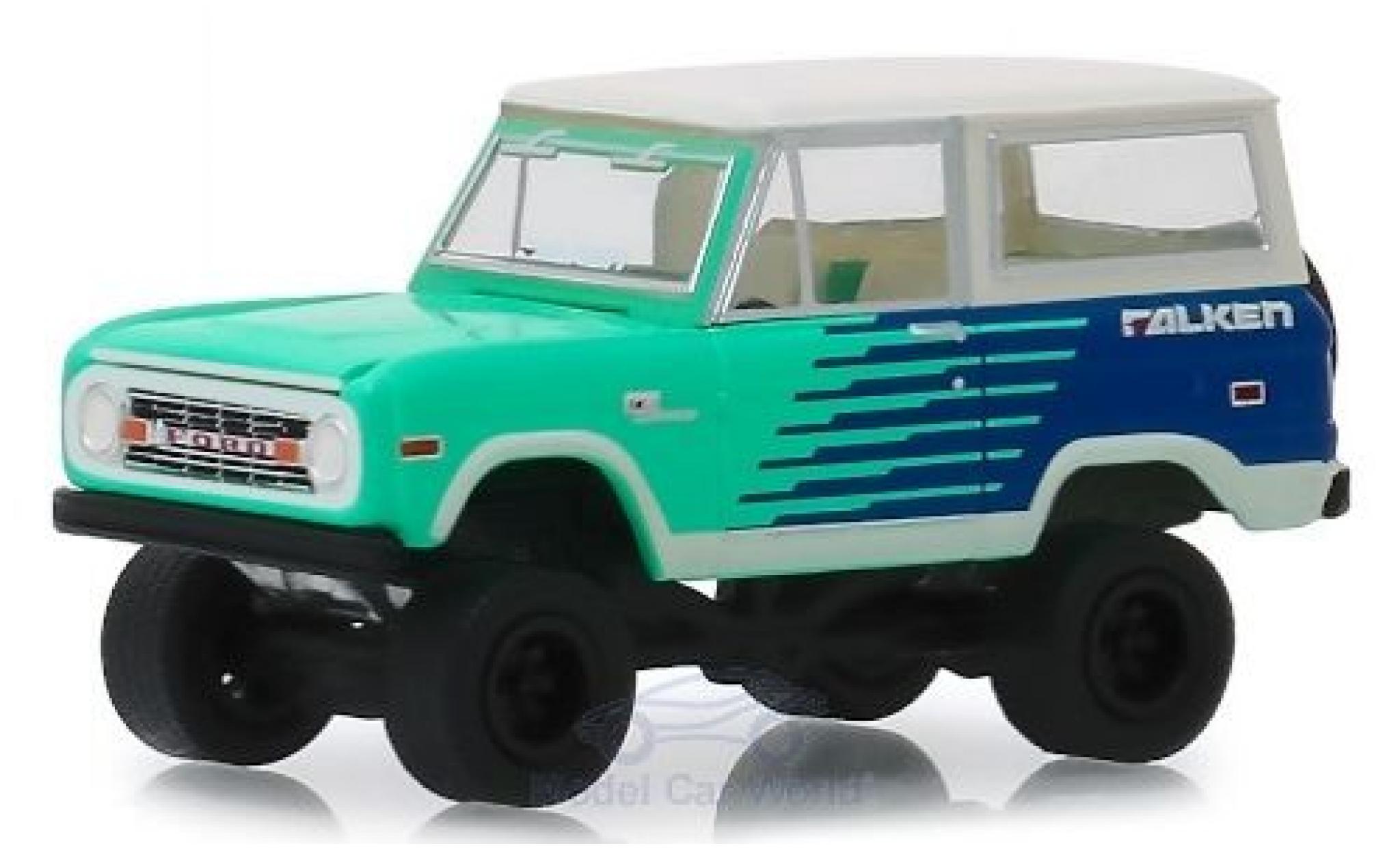 Ford Bronco 1/18 Greenlight Falken Tires 1976 modellino in miniatura