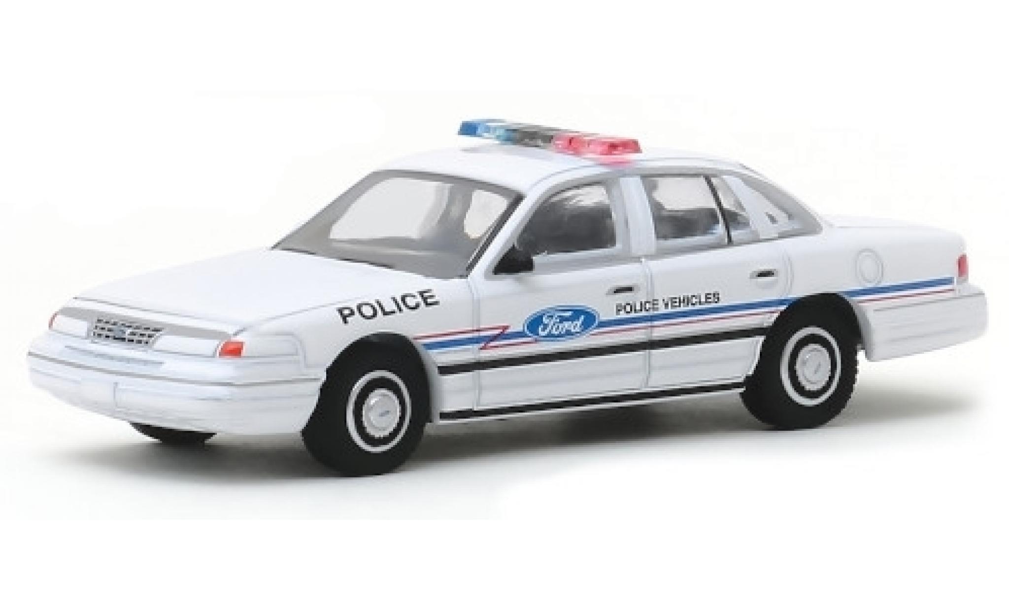 Ford Crown 1/64 Greenlight Victoria Police Interceptor Police Vehicles 1993 Showfahrzeug modellino in miniatura