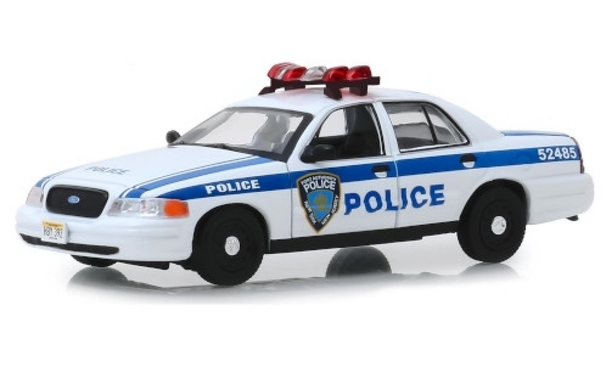 Ford Crown 1/43 Greenlight Victoria Police Interceptor Port Authority of New York & New Jersey 2003 modellino in miniatura