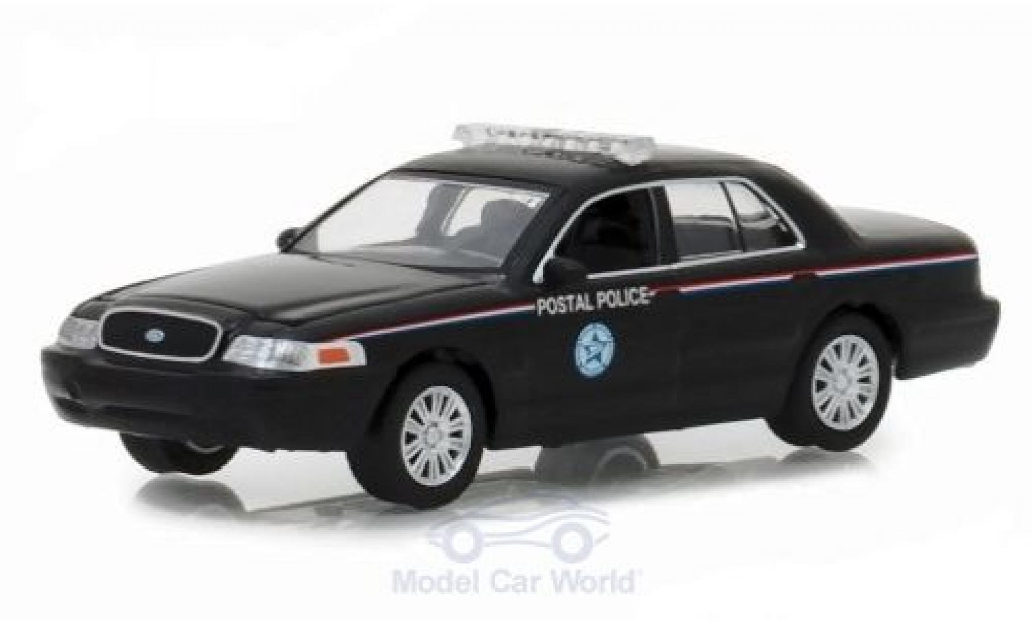 Ford Crown 1/64 Greenlight Victoria Police Interceptor United States Postal Service 2010 modellino in miniatura