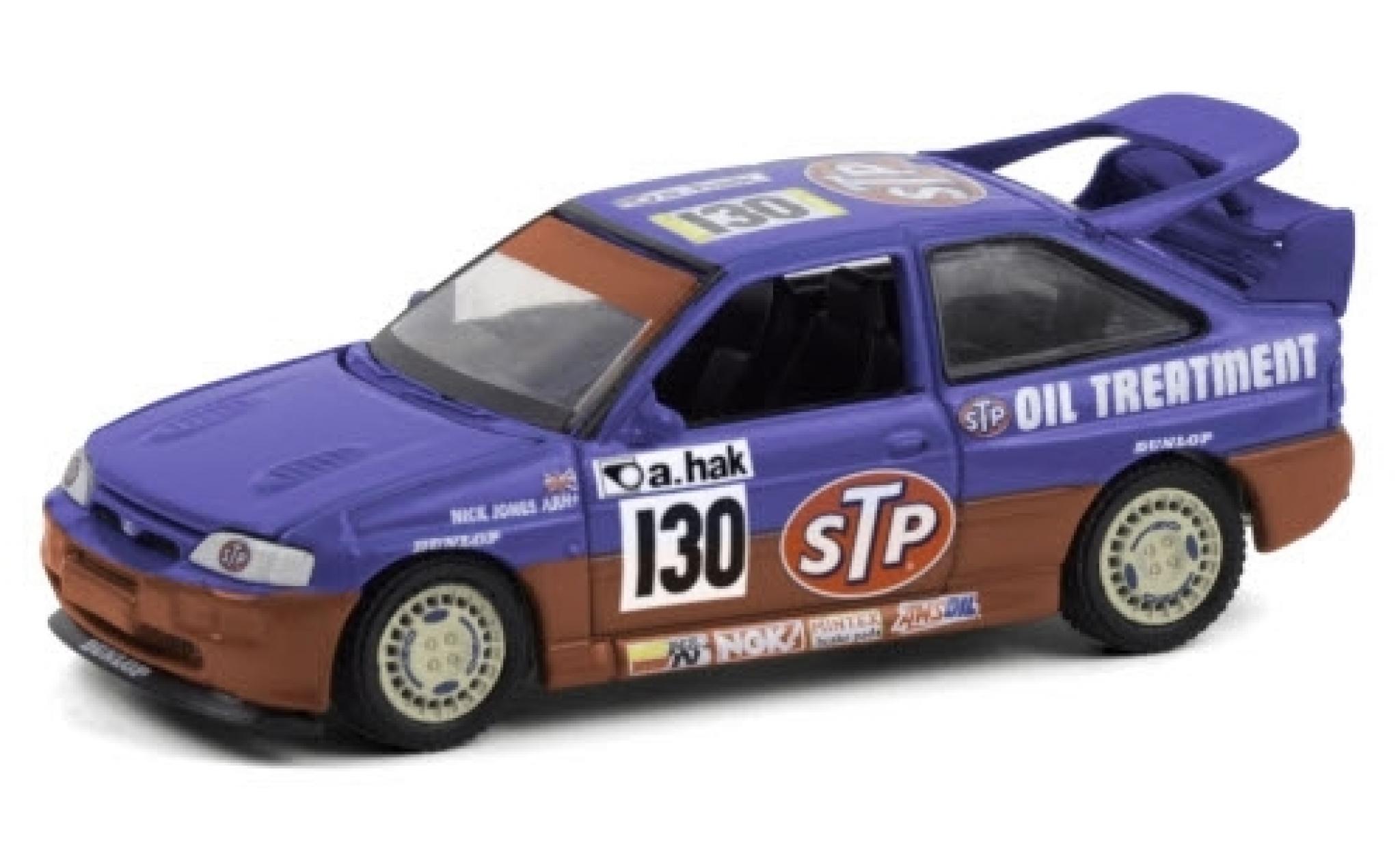 Ford Escort 1/64 Greenlight RS Cosworth RHD No.130 STP 1995 N.Jones modellino in miniatura