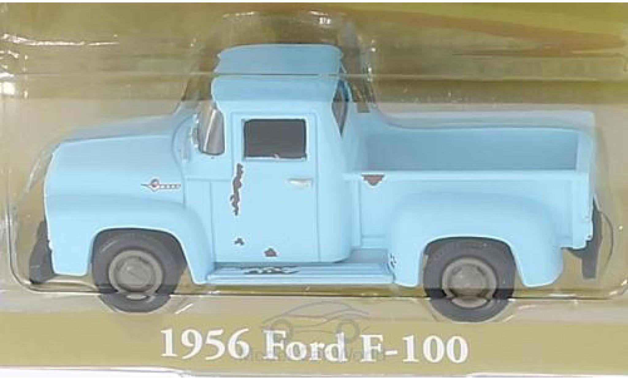 Ford F-1 1/64 Greenlight 00 blu The Andy Griffith Show 1956 modellino in miniatura