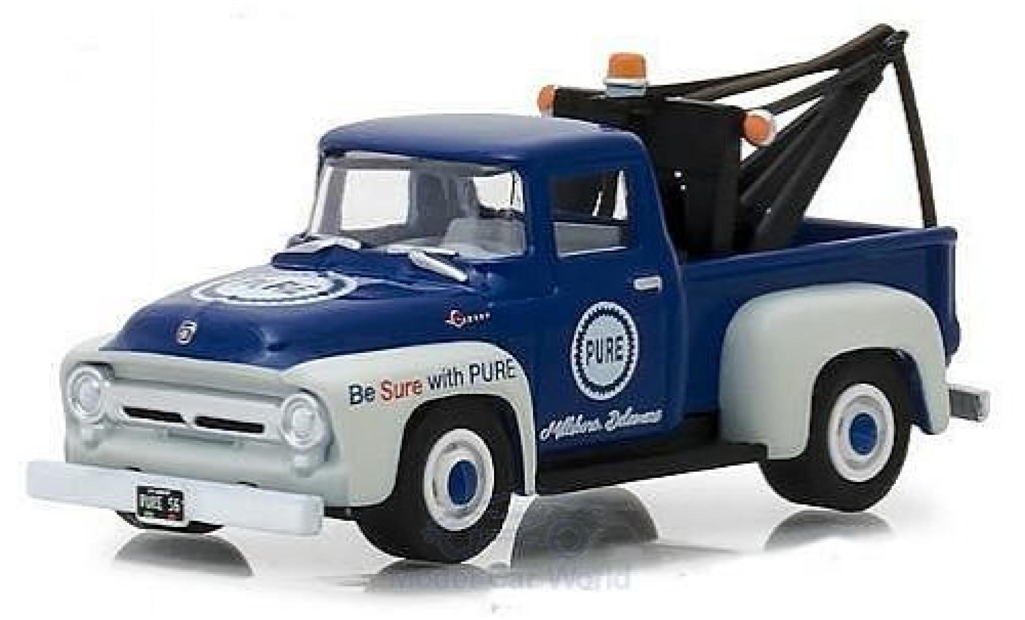 Ford F-1 1/64 Greenlight 00 Pure Oil 1956 modellino in miniatura