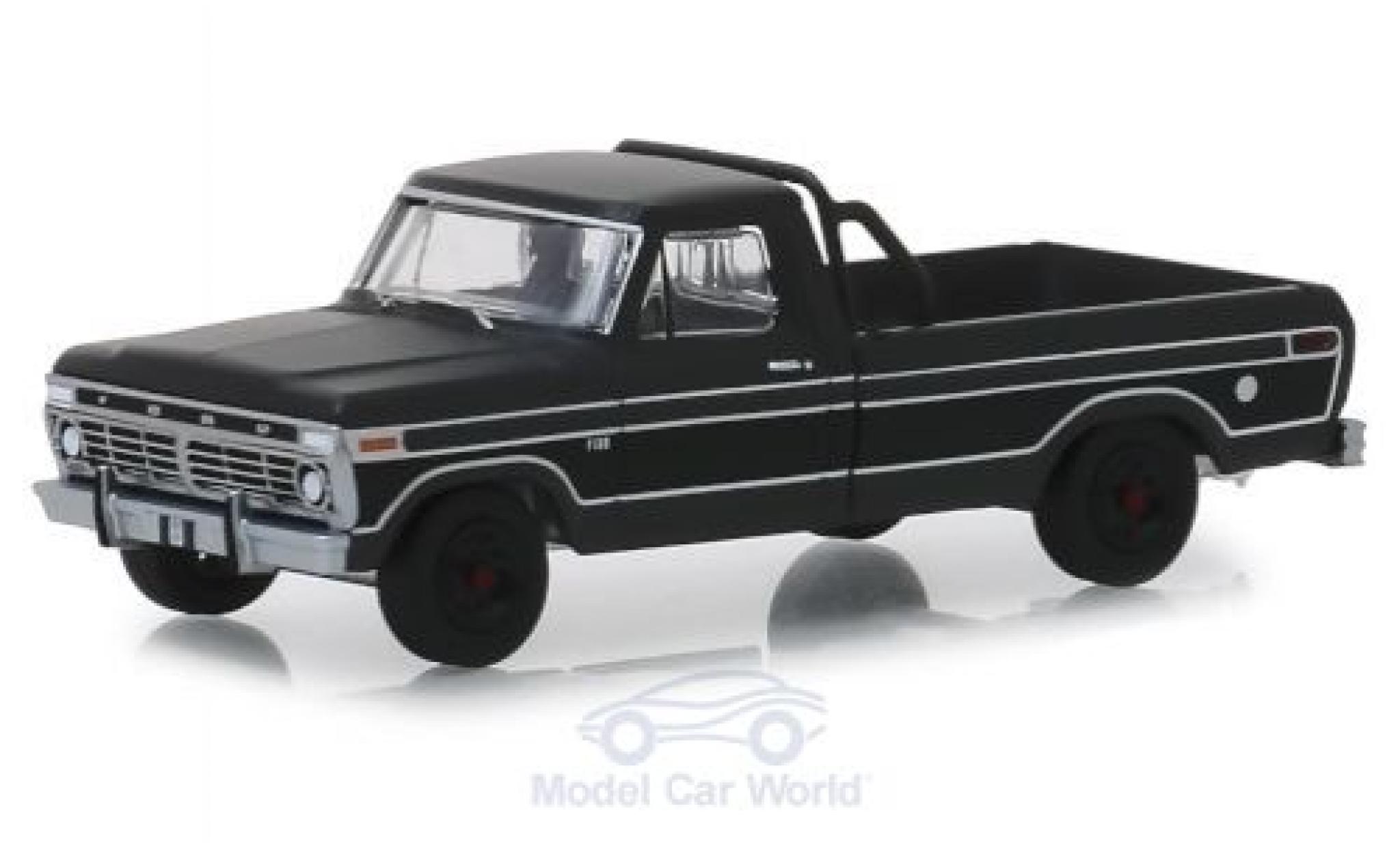 Ford F-1 1/64 Greenlight 00 nero 1975 modellino in miniatura