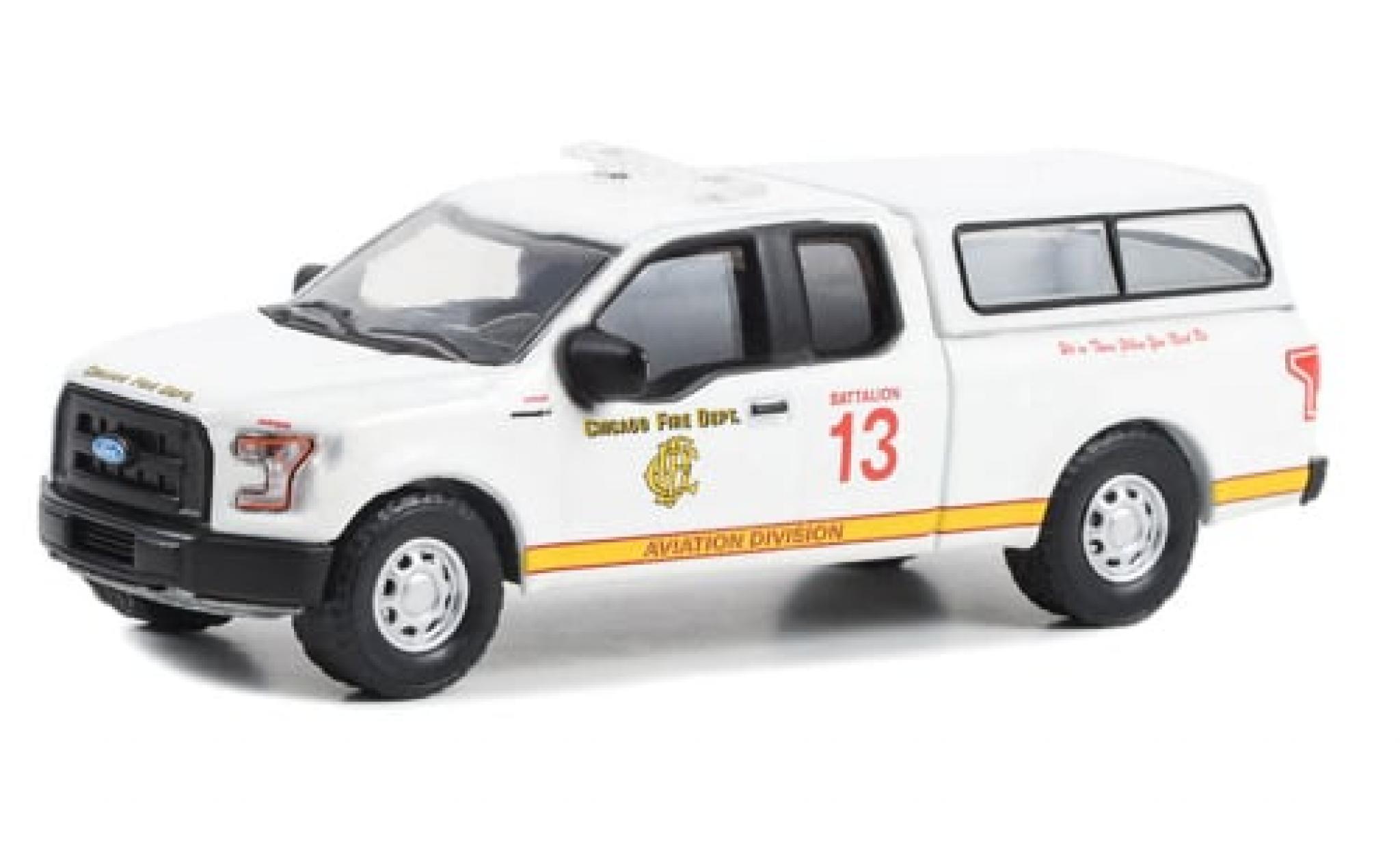 Ford F-1 1/64 Greenlight 50 Chicago Fire Department 2016 1:64 modellino in miniatura