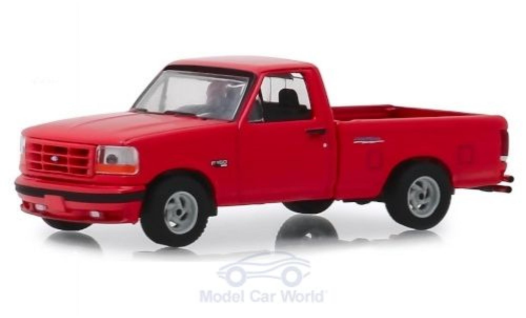 Ford F-1 1/64 Greenlight 50 Lightning rosso 1993 modellino in miniatura