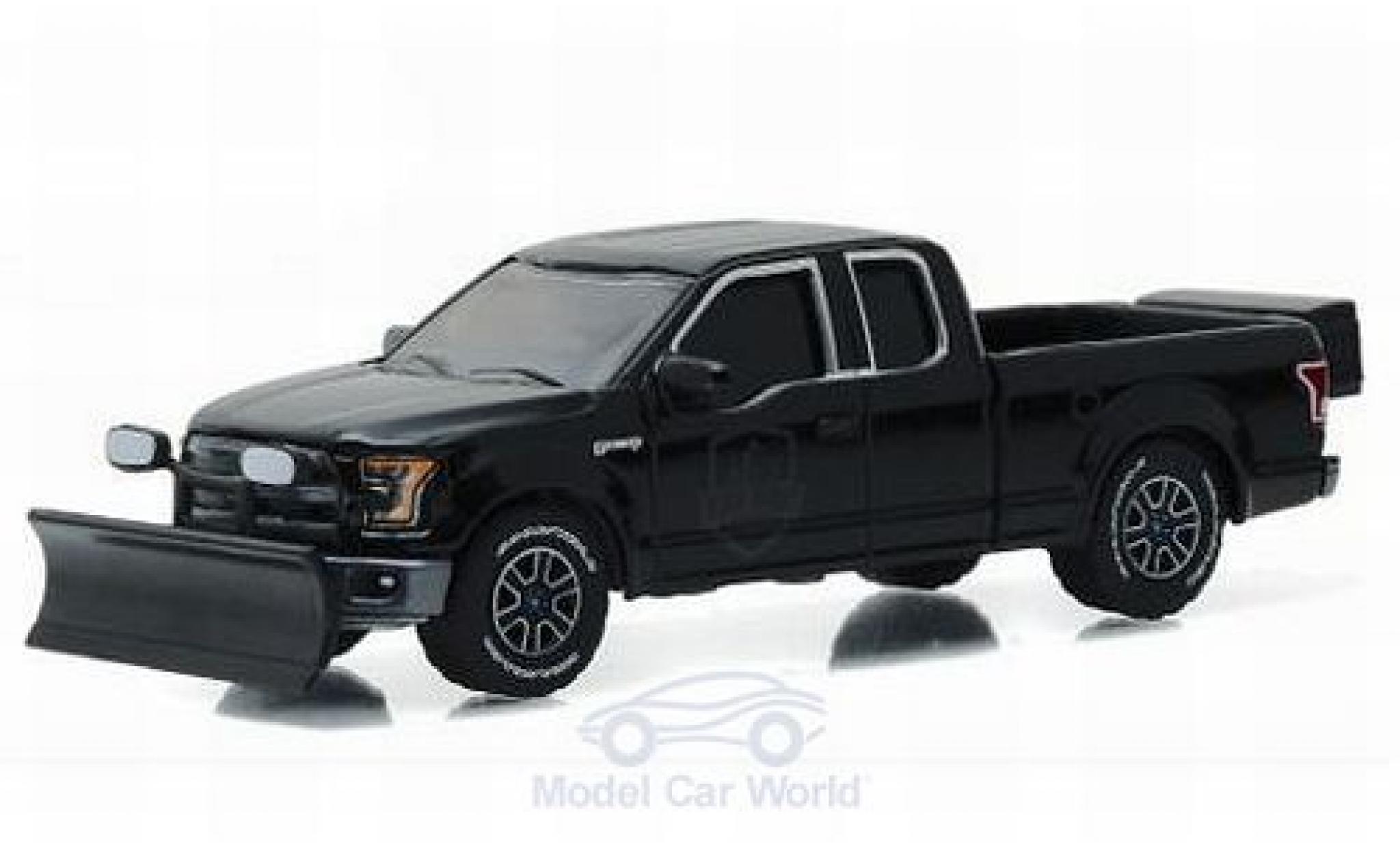 Ford F-1 1/64 Greenlight 50 nero 2015 Black Bandit - Series 16 ohne Vitrine modellino in miniatura