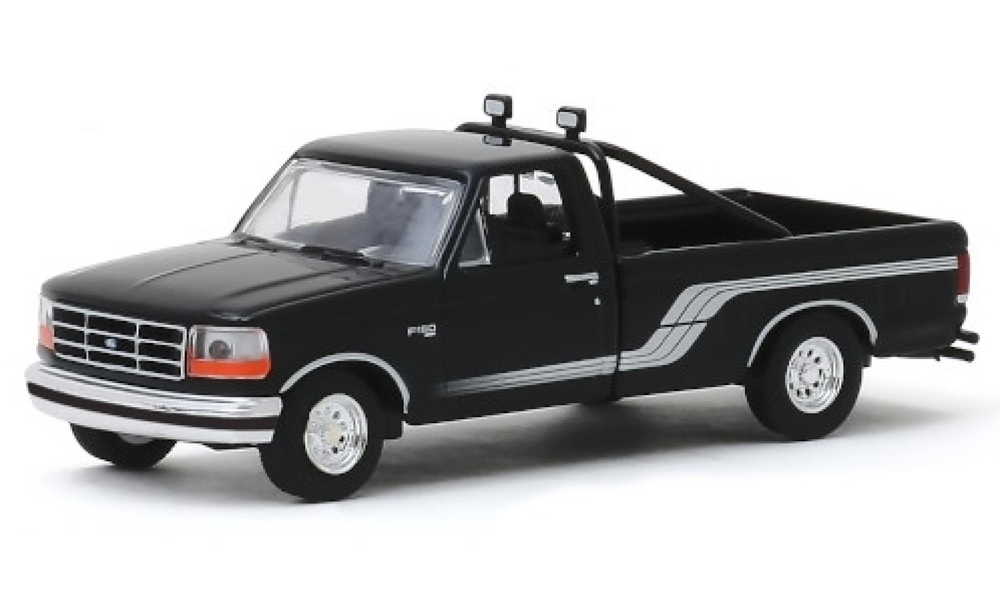 Ford F-1 1/64 Greenlight 50 nero/grigio 1992 modellino in miniatura