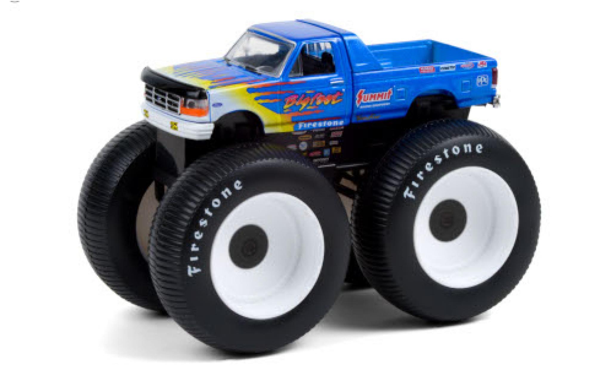 Ford F-250 1/64 Greenlight Monster Truck Bigfoot 1996 modellino in miniatura