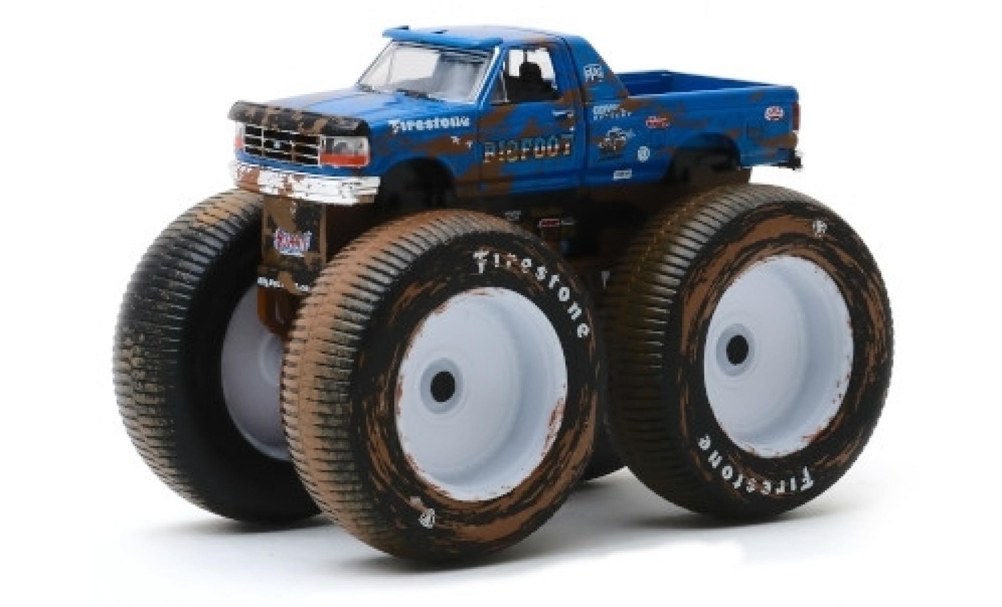 Ford F-250 1/64 Greenlight Monster Truck Bigfoot No.5 1996 modellino in miniatura