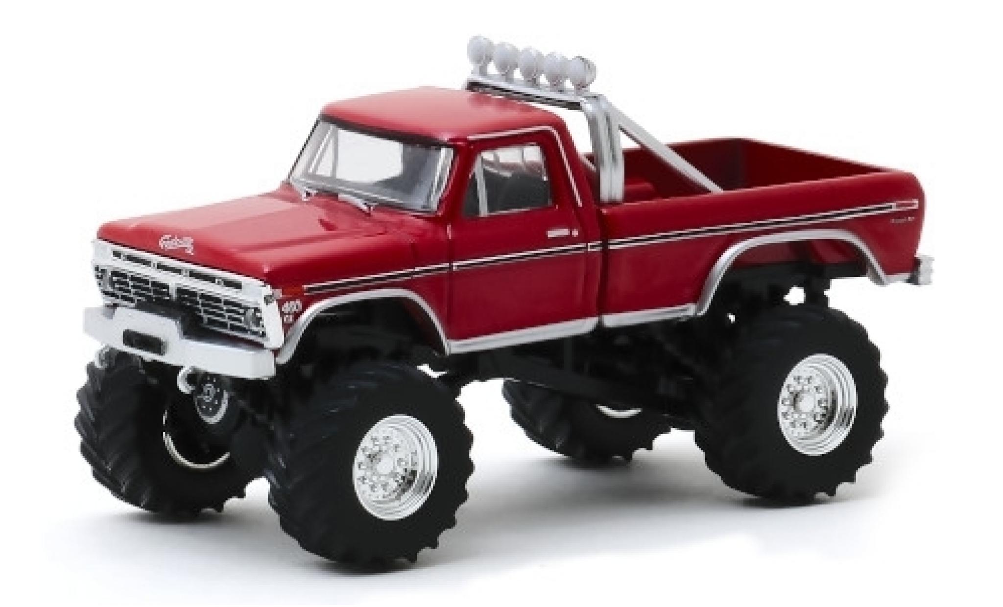 Ford F-250 1/64 Greenlight Monster Truck Godzilla 1974 modellino in miniatura