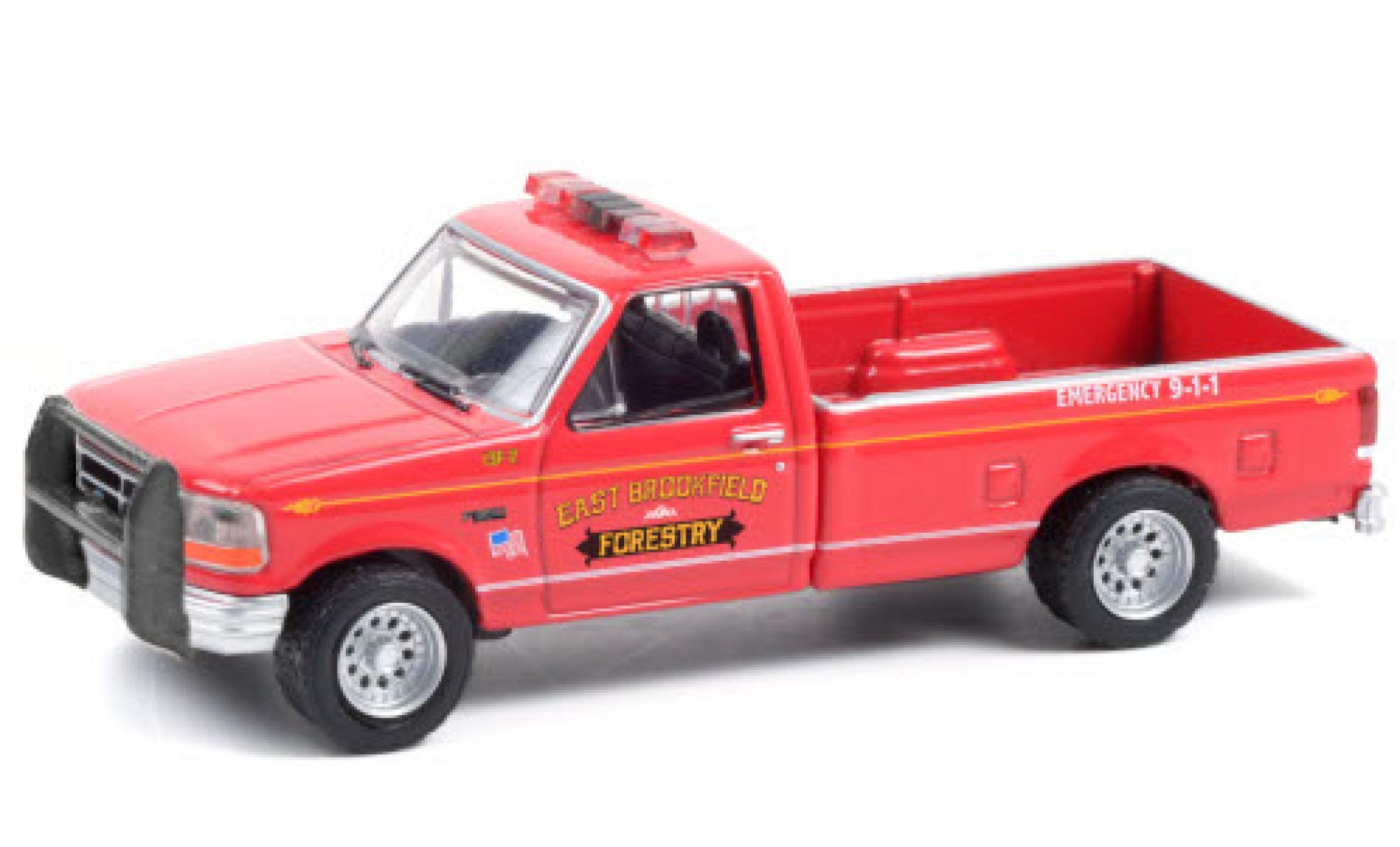 Ford F-350 1/64 Greenlight East Brookfield Forestry 1992 modellino in miniatura