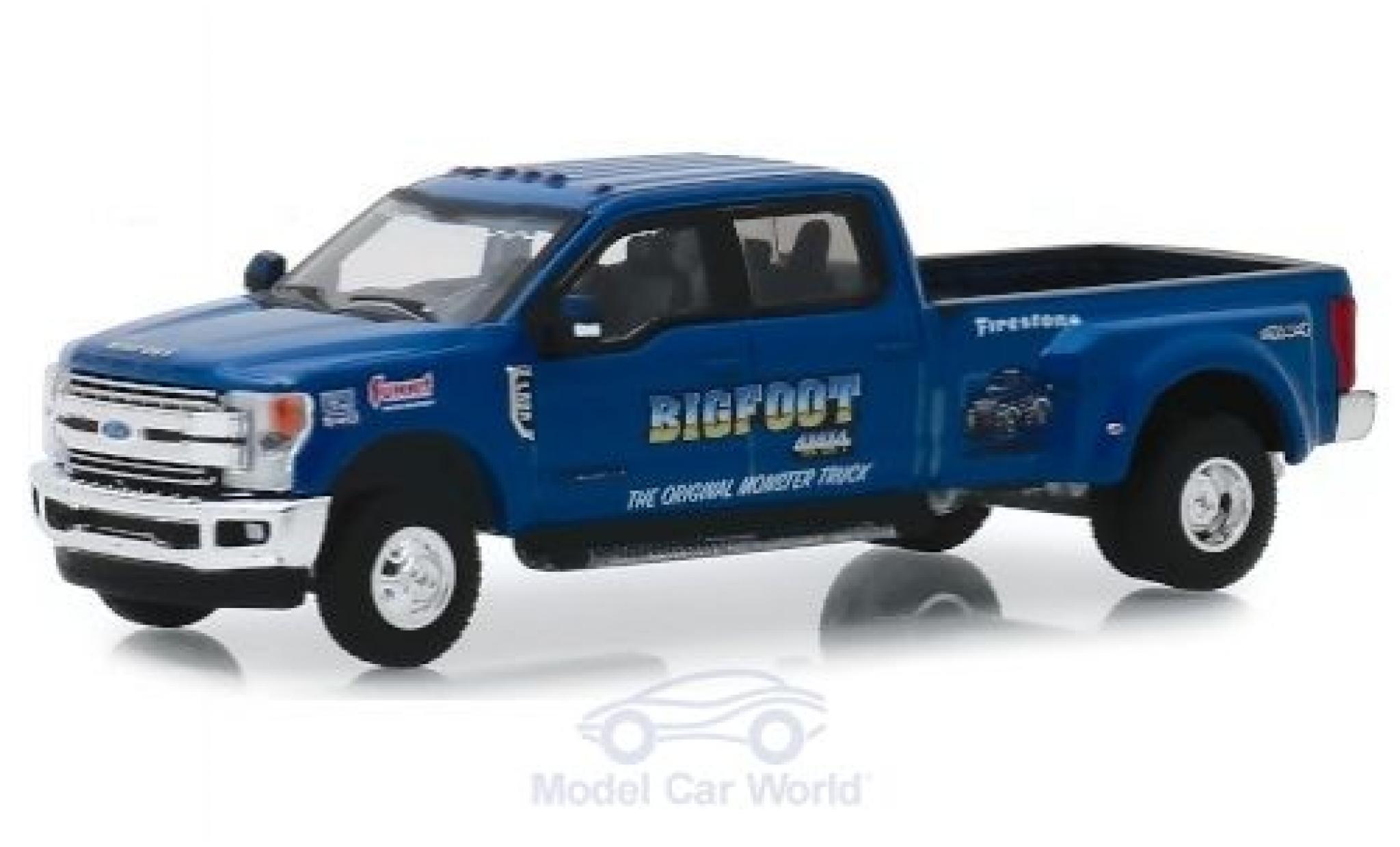 Ford F-350 1/64 Greenlight Lariat Bigfoot 2019 modellino in miniatura