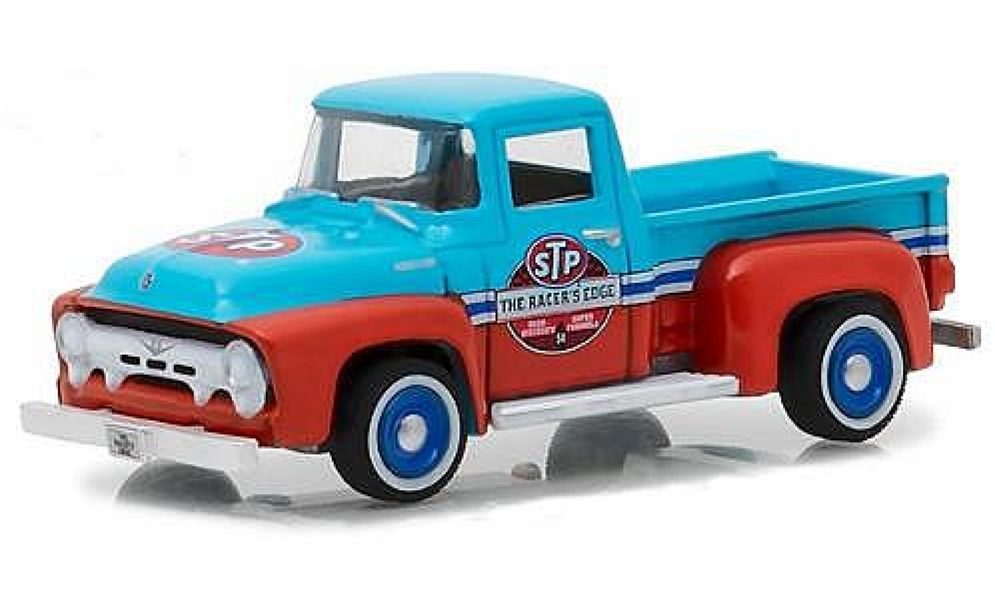 Ford F1 1/64 Greenlight 00 1954 65th Anniversaire STP modellino in miniatura