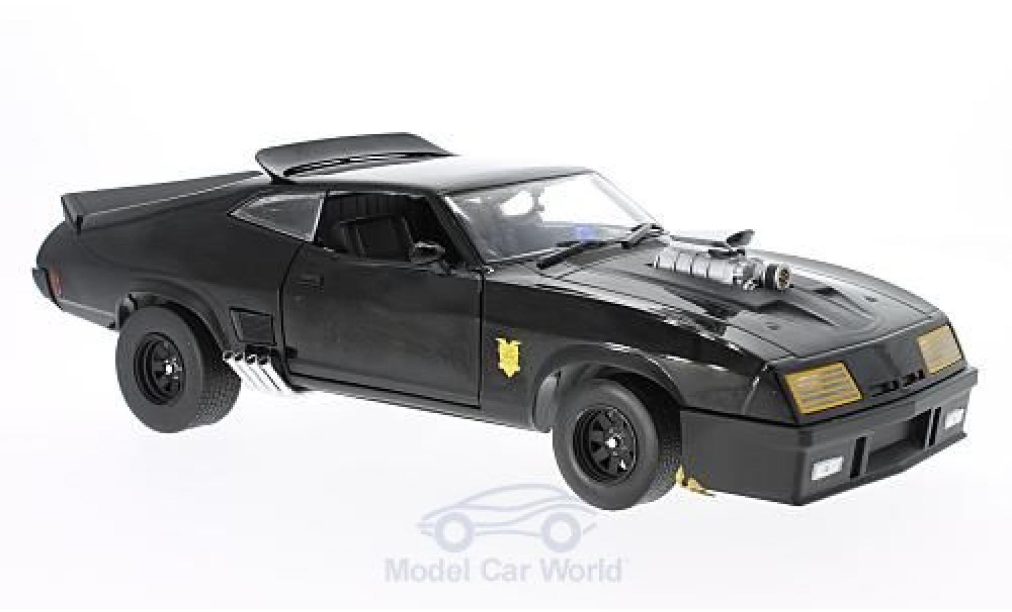Ford Falcon 1/18 Greenlight XB nero RHD The Last of the V8 Interceptors Madmax 1973 modellino in miniatura