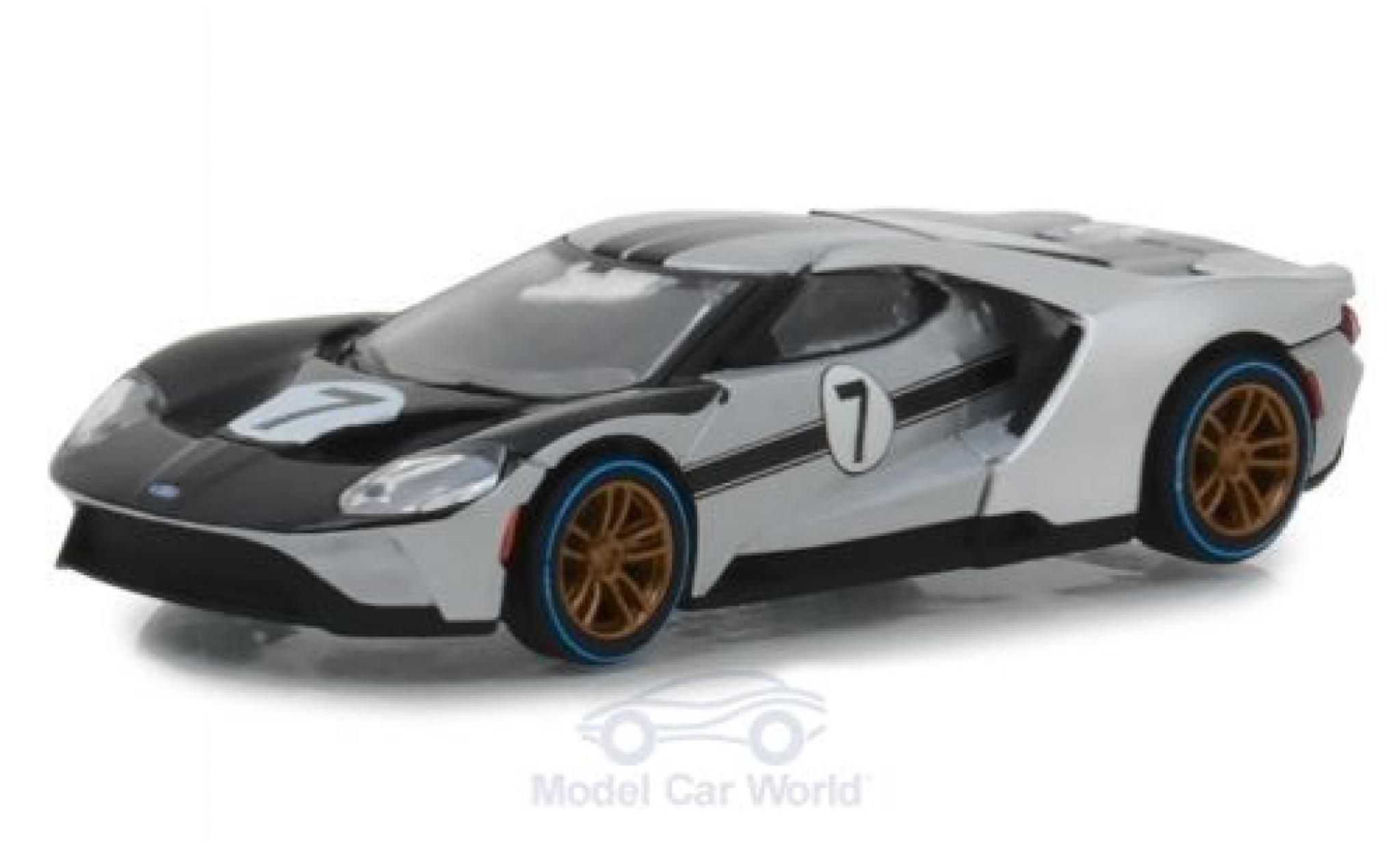 Ford GT 1/64 Greenlight 2017 1966 40 MKII Tribute #7 modellino in miniatura