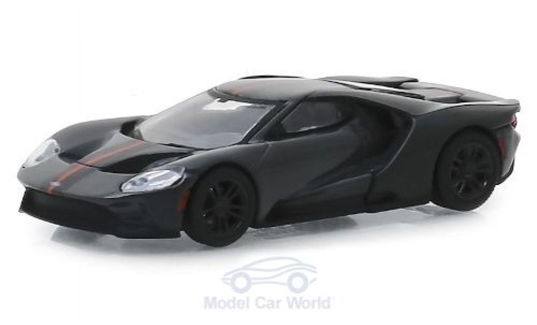Ford GT 1/64 Greenlight grigio 2019 modellino in miniatura