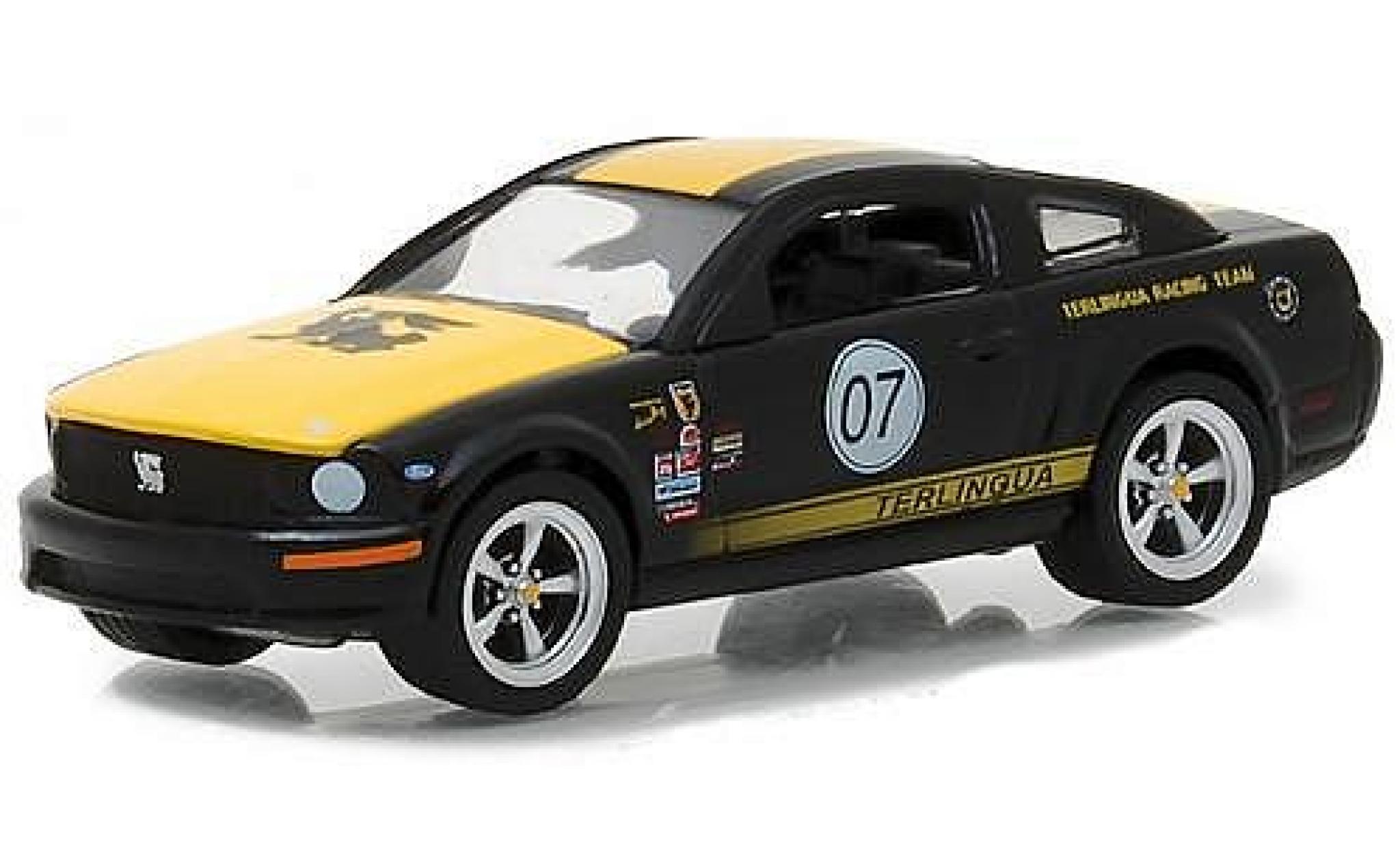 Ford Mustang 1/64 Greenlight 2008 Terlingua Team Car 07 modellino in miniatura
