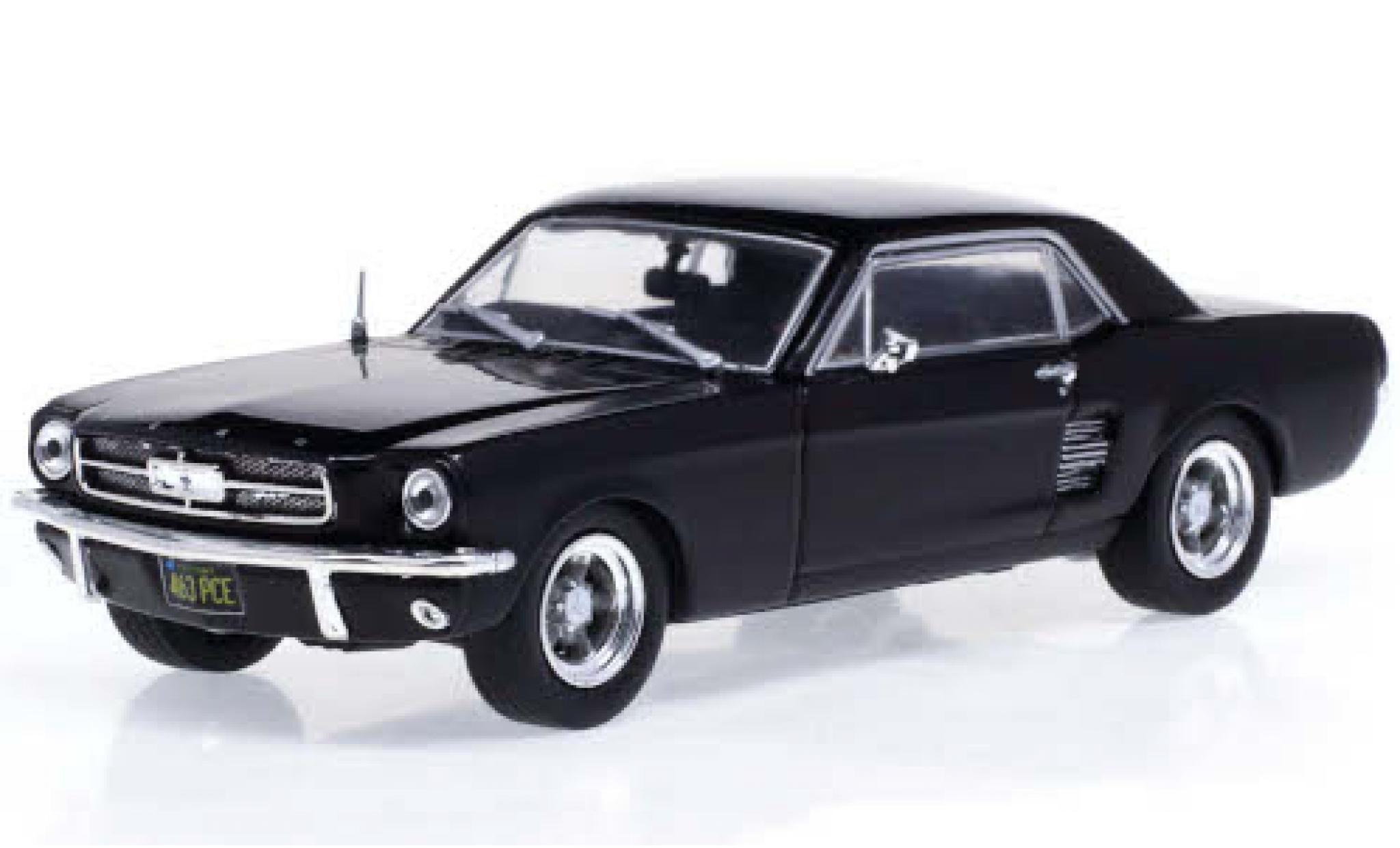 Ford Mustang 1/43 Greenlight Coupe matt-nero 1967 Creed (2015) modellino in miniatura