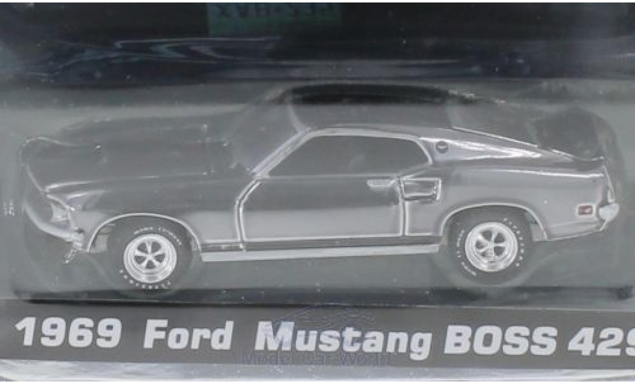 Ford Mustang 1/64 Greenlight rosso John Wick Boss modellino in miniatura