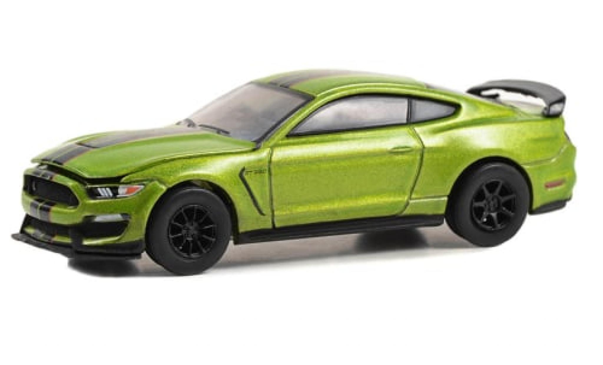 Shelby GT 350 1/64 Greenlight Ford Mustang R metallise grün 2020 1:64 modellino in miniatura