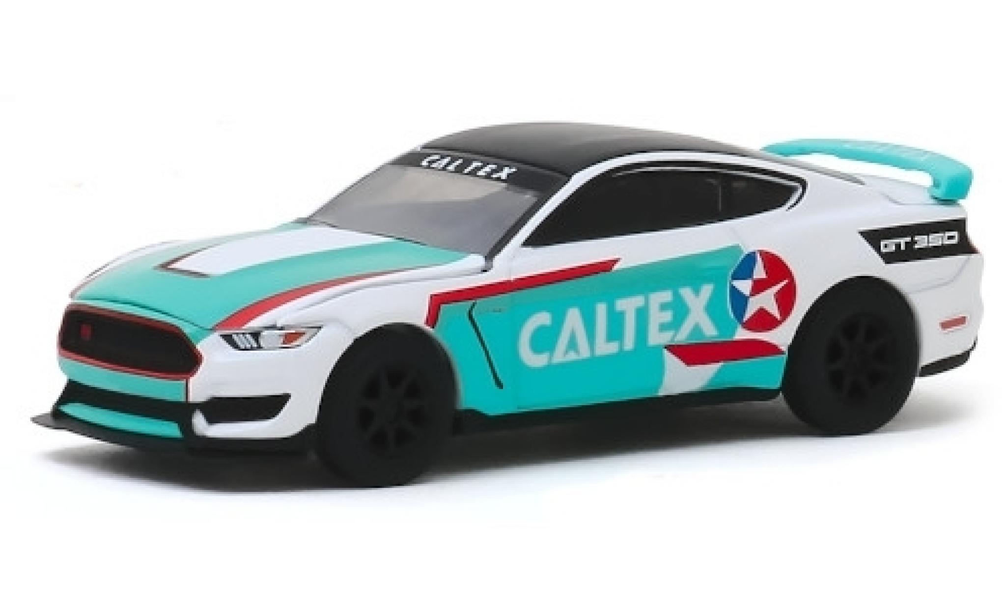 Ford Mustang 1/64 Greenlight Shelby GT350R Caltex 2019 modellino in miniatura