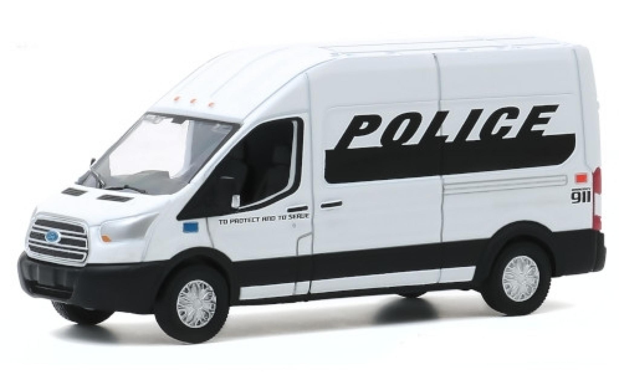 Ford Transit 1/64 Greenlight Police 2019 modellino in miniatura