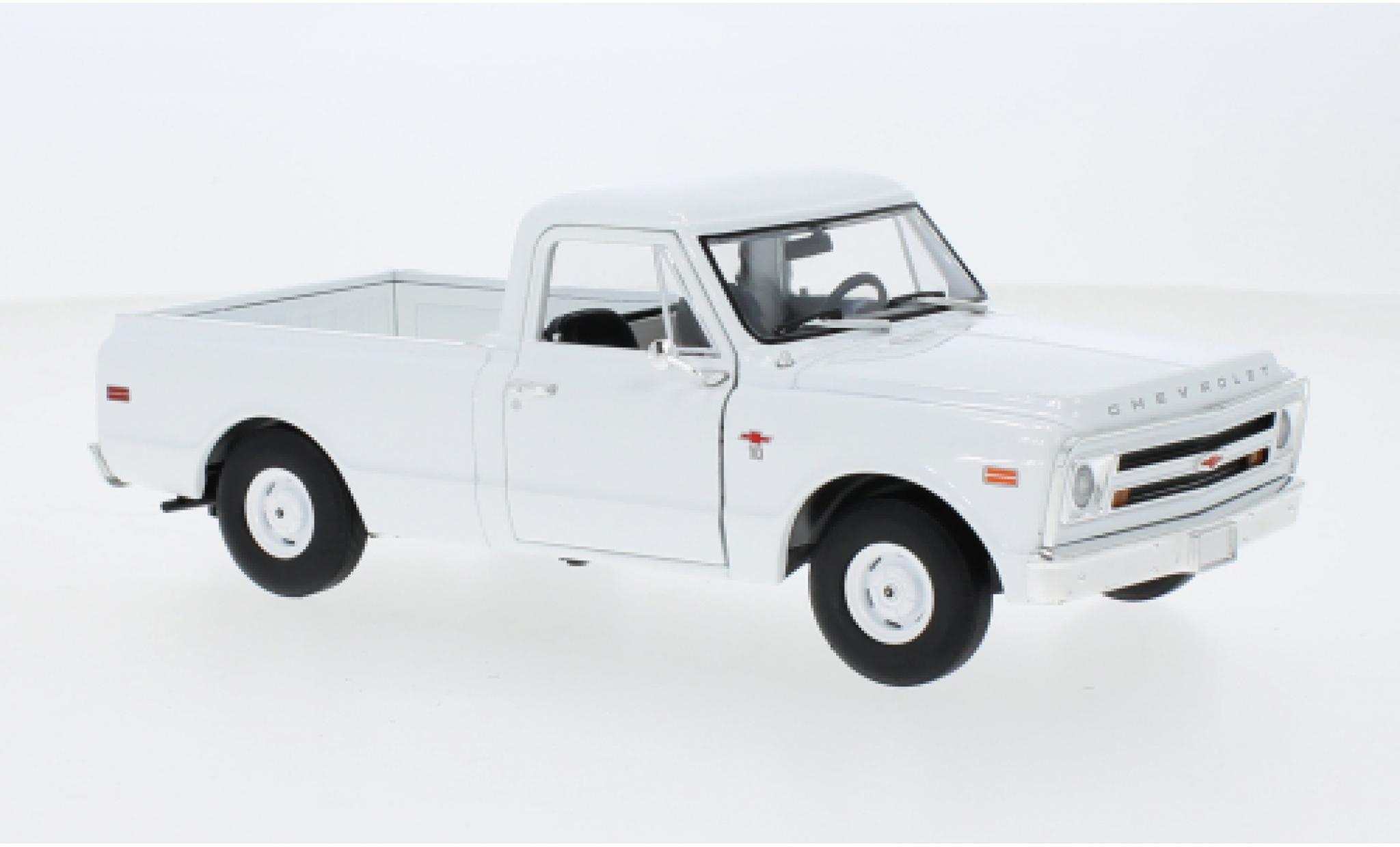 Chevrolet C-10 1/24 Greenlight Pick Up bianco Starsky & Hutch 1968 modellino in miniatura