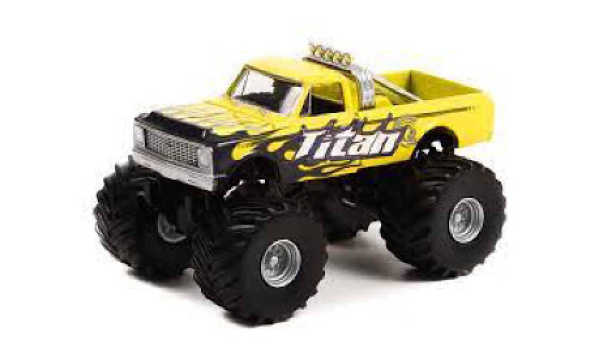 Chevrolet C-10 1/64 Greenlight Titan 1972 modellino in miniatura