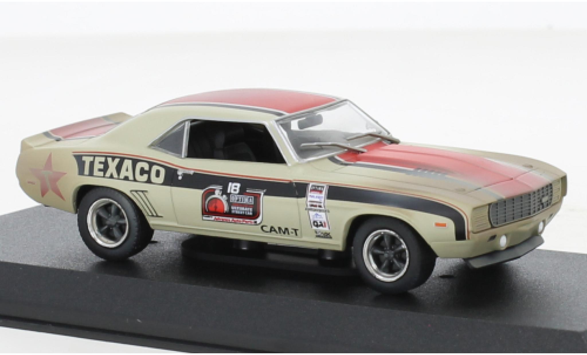 Chevrolet Camaro 1/43 Greenlight RS Texaco 1969 modellino in miniatura