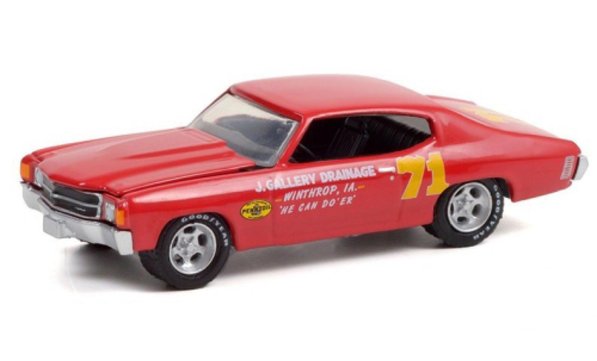 Chevrolet Chevelle 1/64 Greenlight 1972 modellino in miniatura