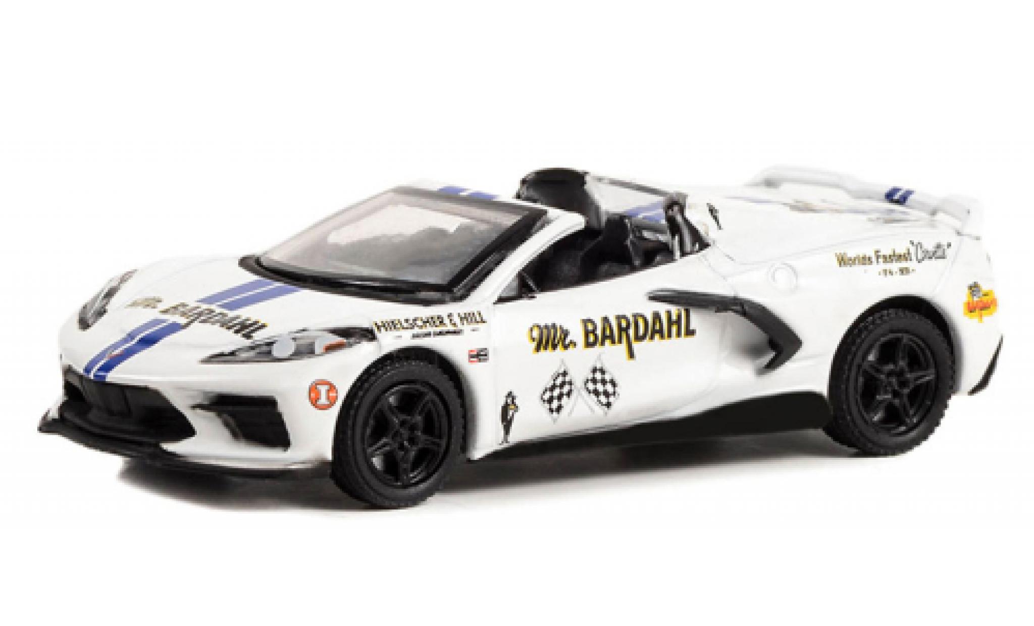 Chevrolet Corvette 1/64 Greenlight (C8) Stingray Bardahl 2022 modellino in miniatura