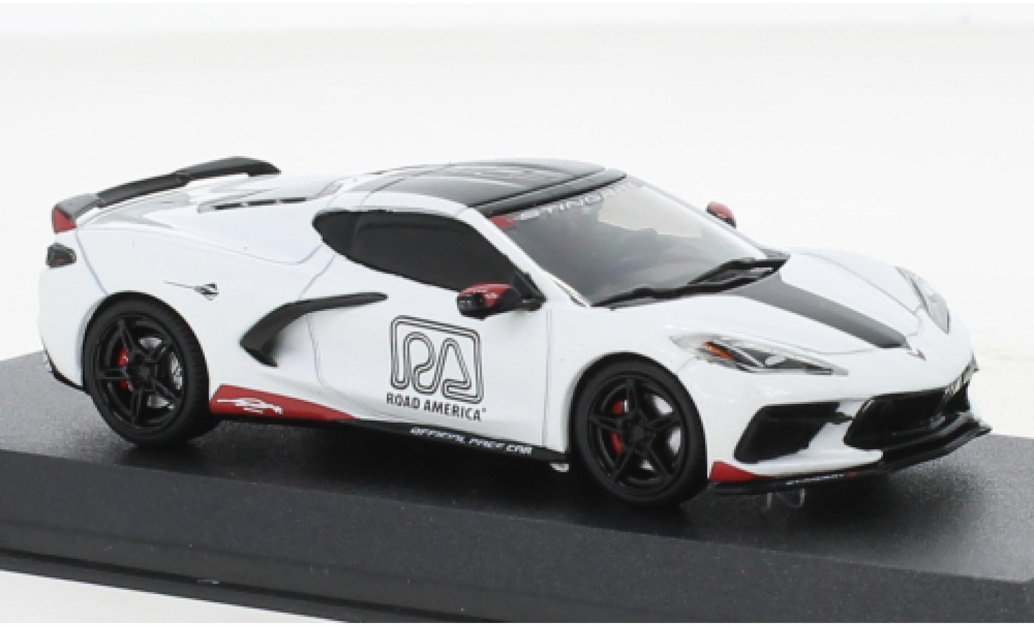 Chevrolet Corvette 1/43 Greenlight (C8) Stingray Road America - Official Pace Car 2020 modellino in miniatura