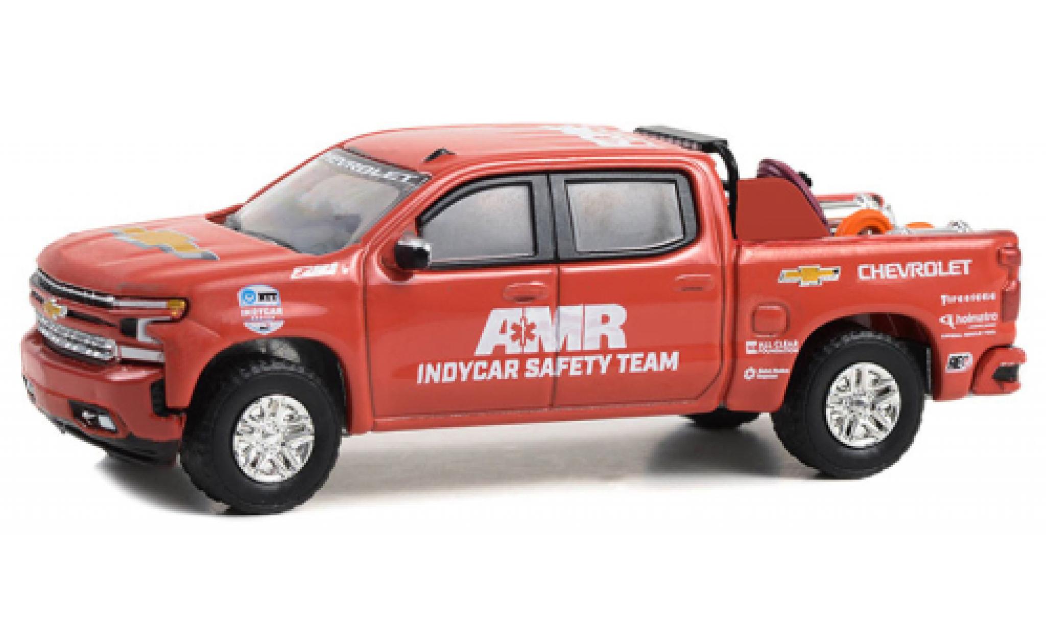 Chevrolet Silverado 1/64 Greenlight AMR IndyCar Safety Team 2021 modellino in miniatura