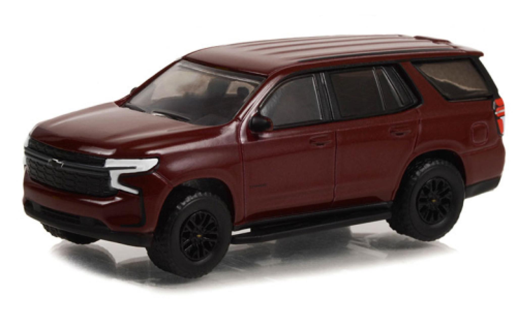 Chevrolet Tahoe 1/64 Greenlight RST rosso 2022 modellino in miniatura