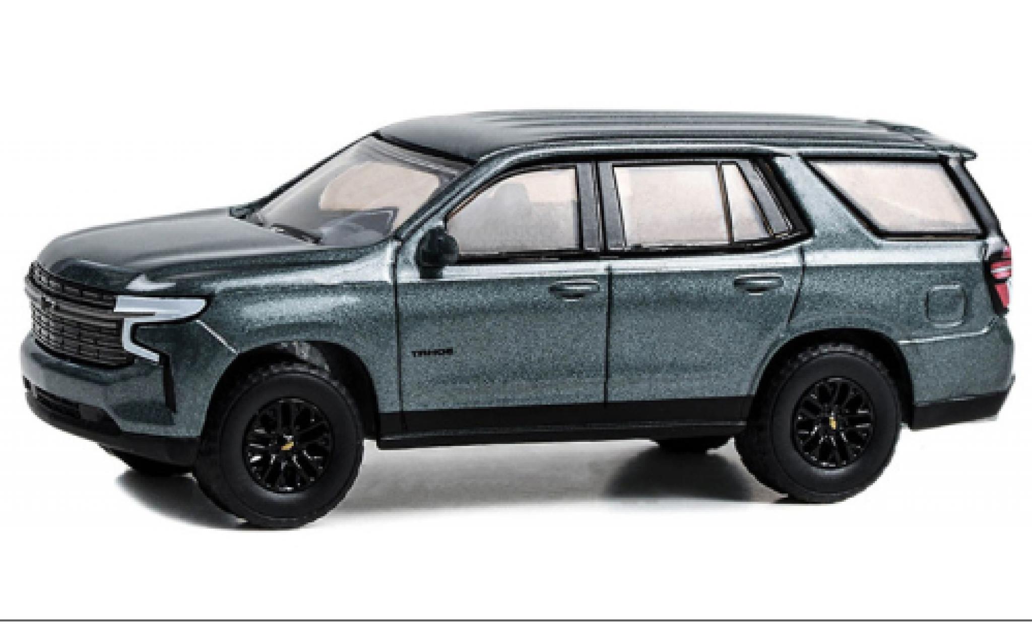 Chevrolet Tahoe 1/64 Greenlight RST grigio 2023 modellino in miniatura