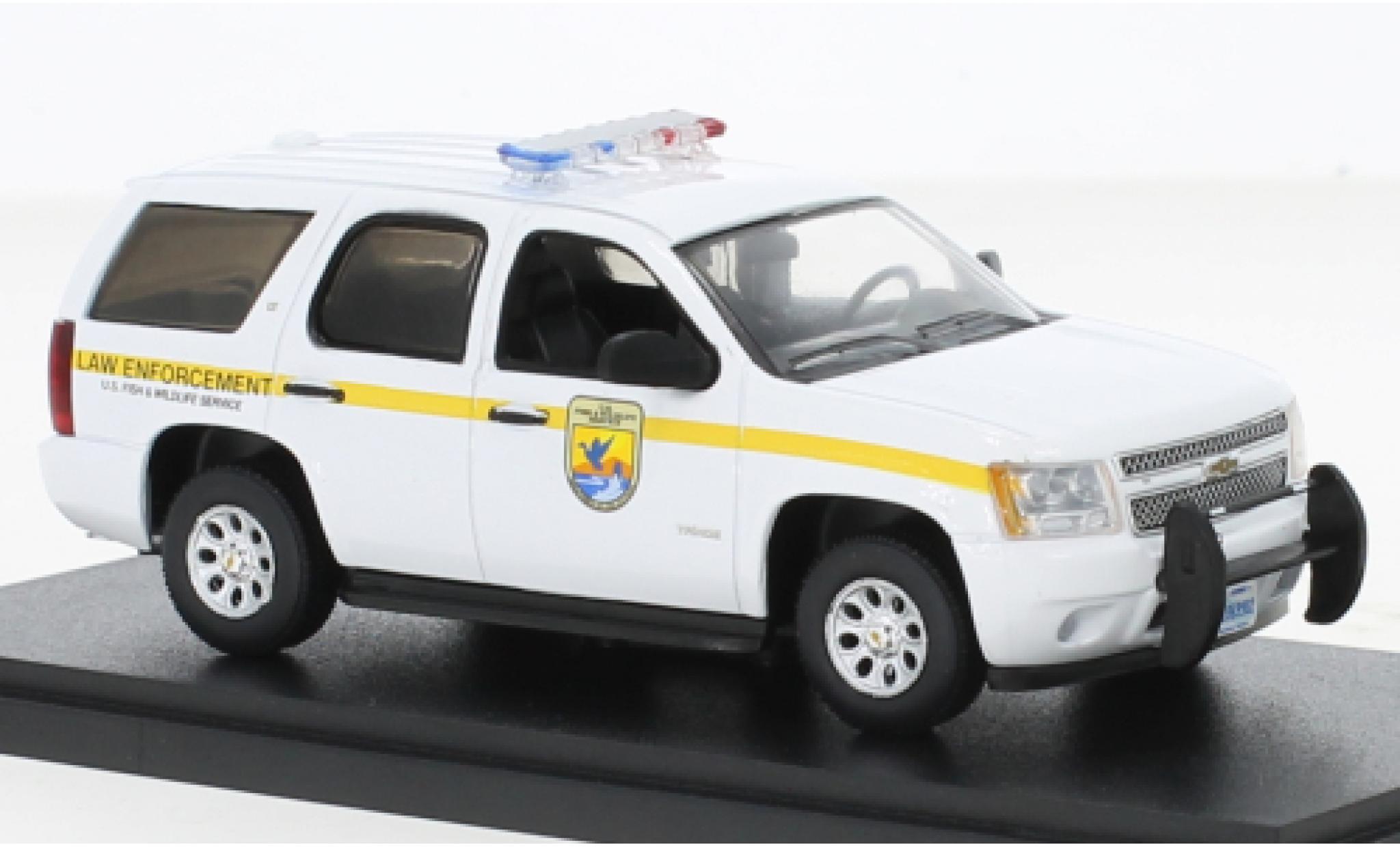 Chevrolet Tahoe 1/43 Greenlight U.S. Fish & Wildlife Service 2012 modellino in miniatura
