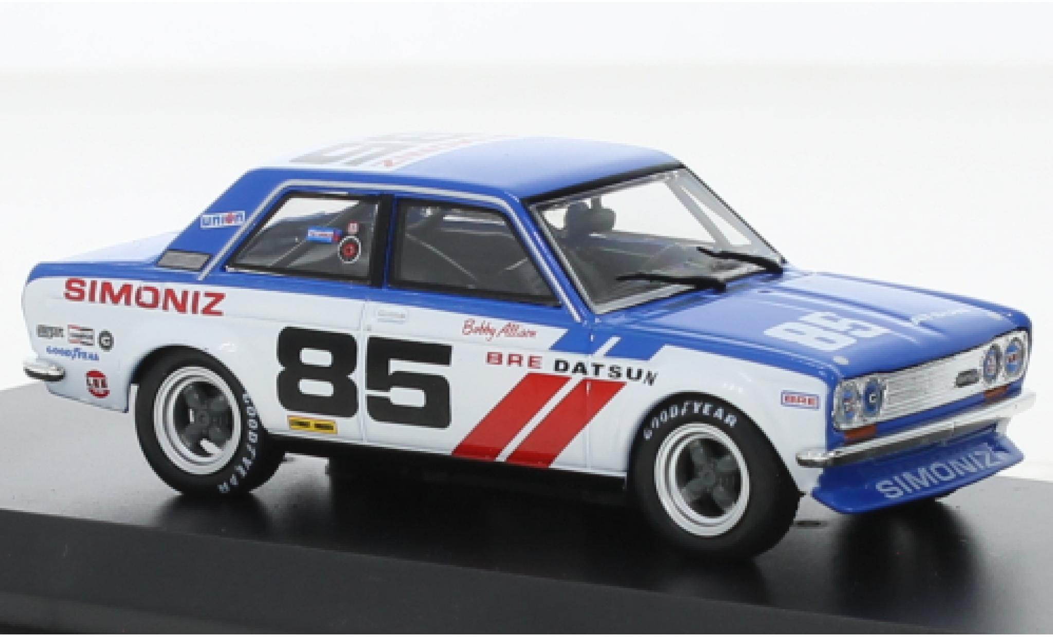 Datsun 510 1/43 Greenlight No.85 Brock Racing Enterprises 1972 modellino in miniatura