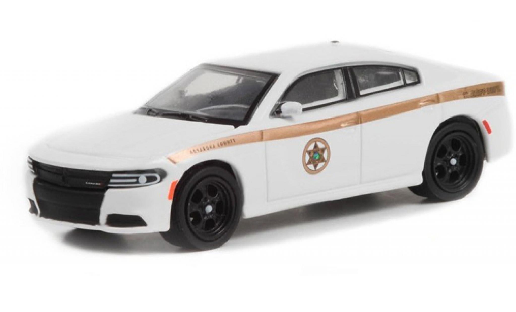 Dodge Charger 1/64 Greenlight Pursuit Absaroka County Sheriff 2015 modellino in miniatura