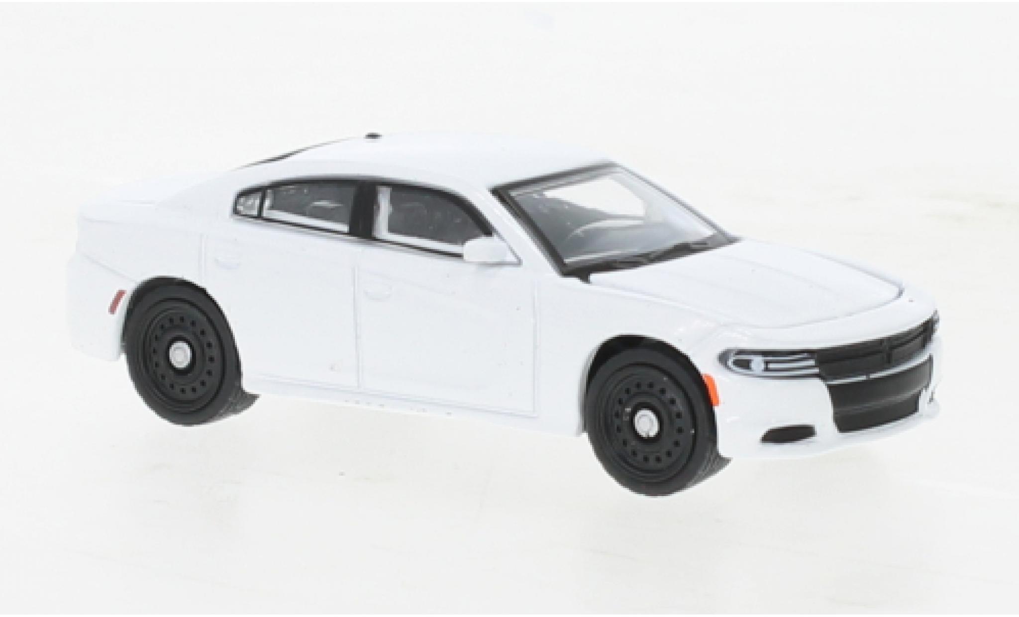 Dodge Charger 1/64 Greenlight Pursuit bianco 2022 modellino in miniatura