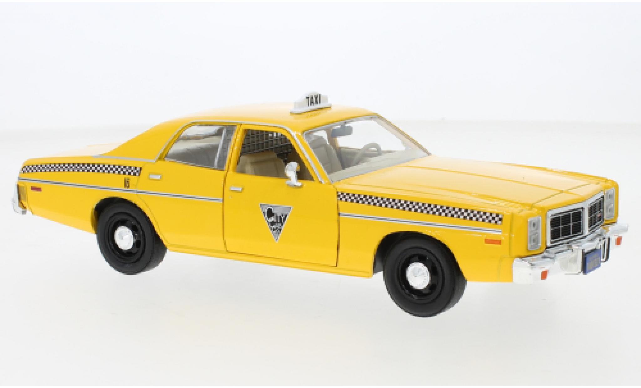 Dodge Monaco 1/24 Greenlight Rocky III 1978 modellino in miniatura