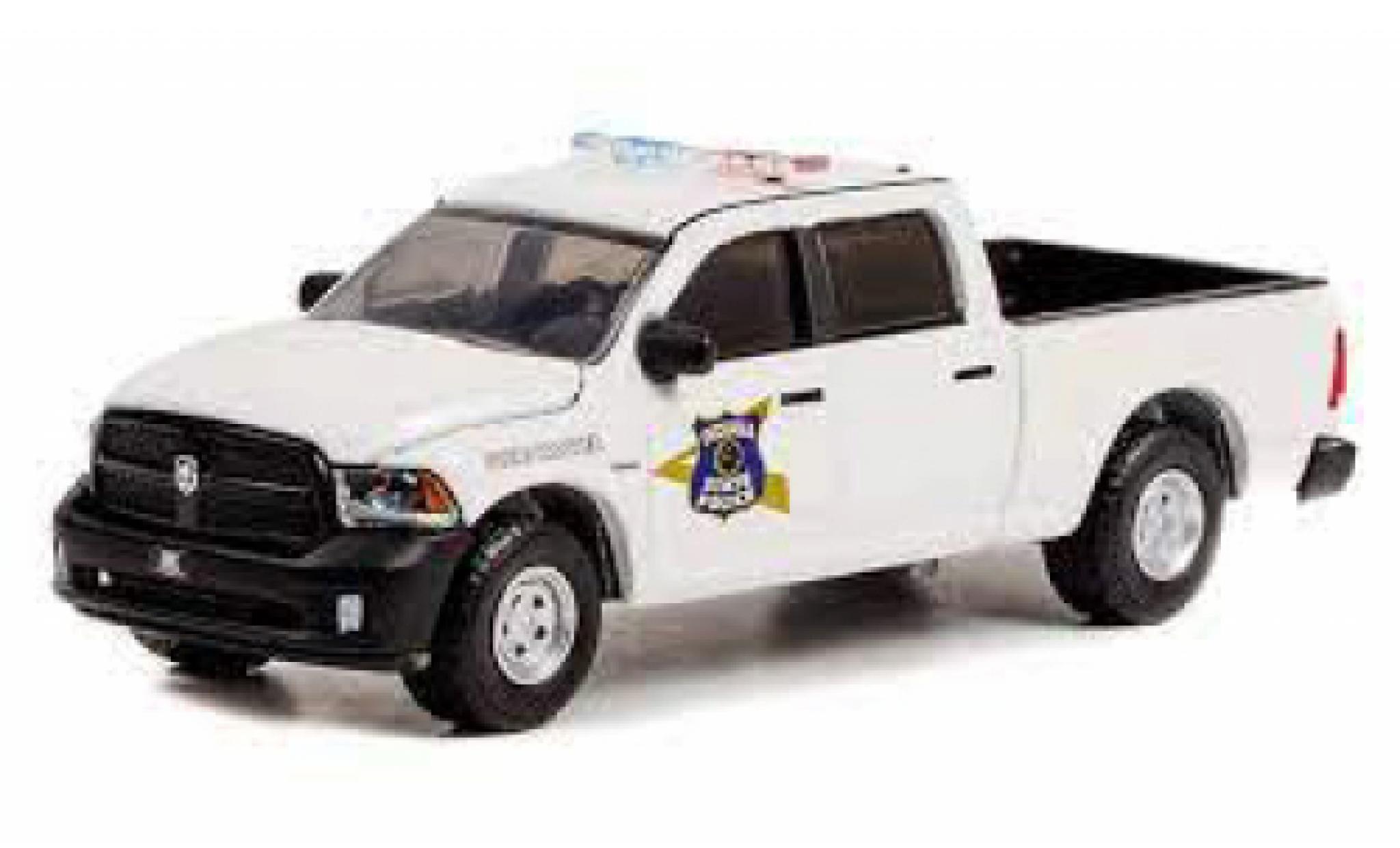 Dodge RAM 1/64 Greenlight 1500 Indiana State Police 2018 modellino in miniatura